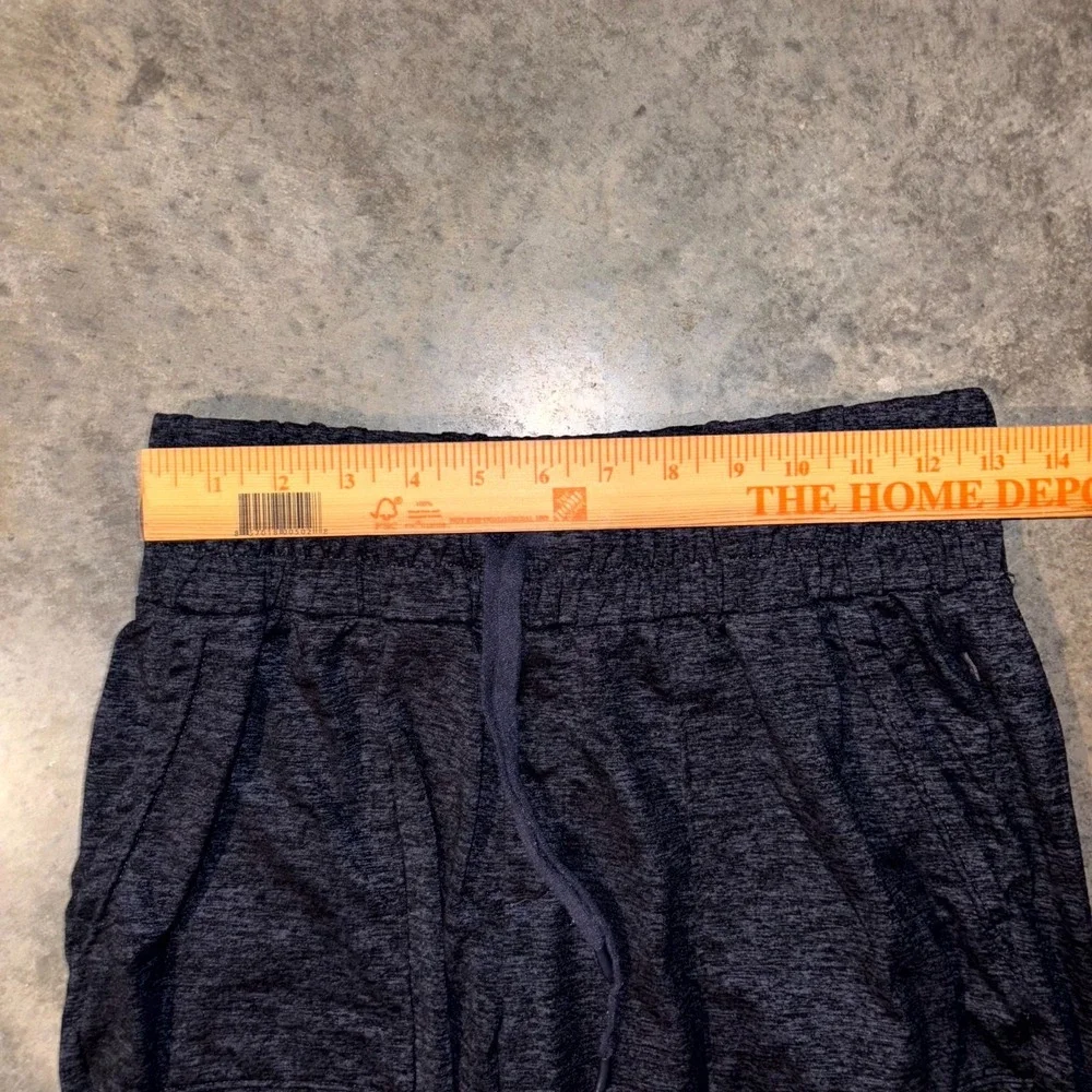 Mondetta Jogger Pants Womens Medium Charcoal Heather Stretch Tapered Leg Gym - Picture 3 of 8